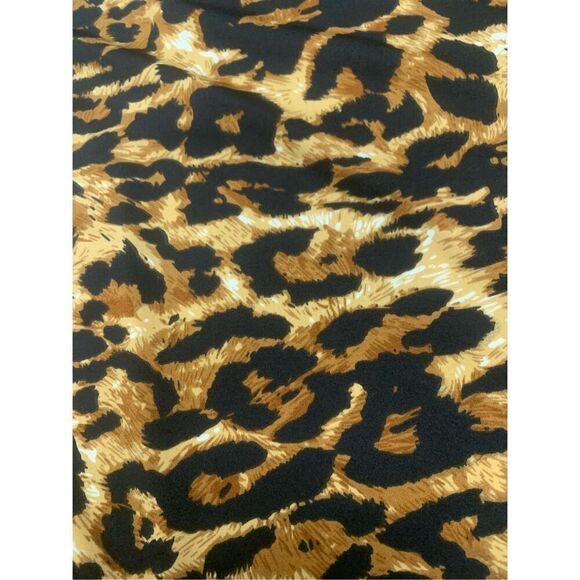 Cheetah Patterned Asymmetrical Hem Tank - Picture 8 of 8